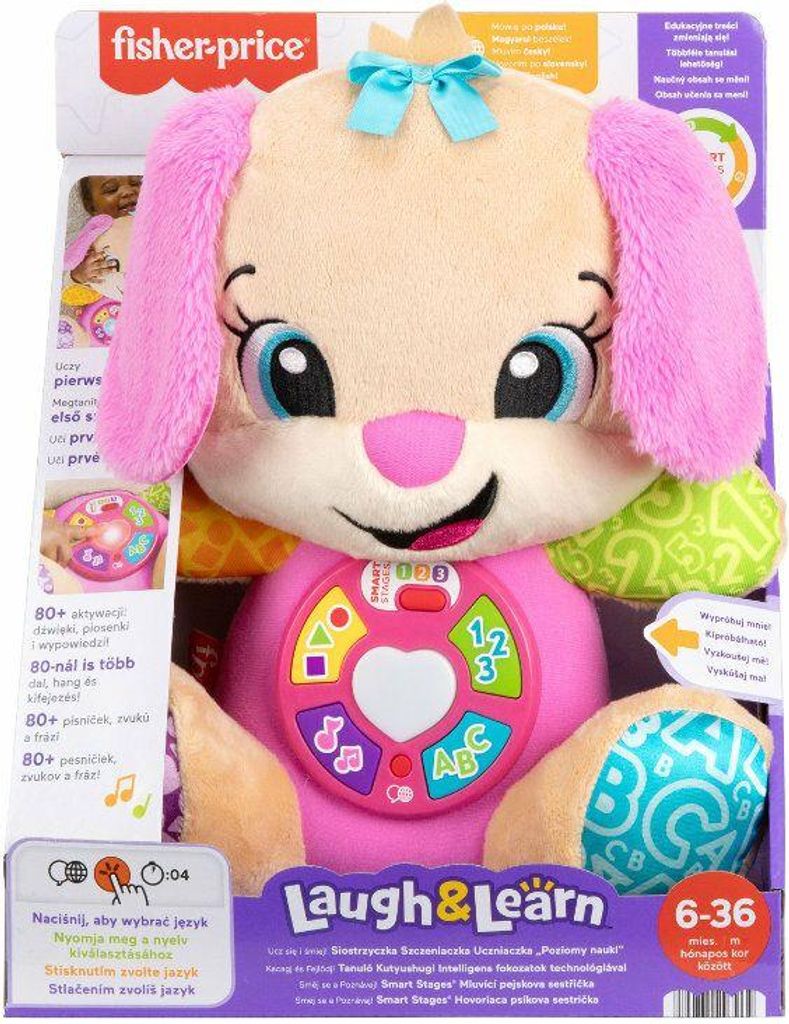 Fisher-Price Interattiva Sorellina Cucciola Studentessa Immagine del prodotto 