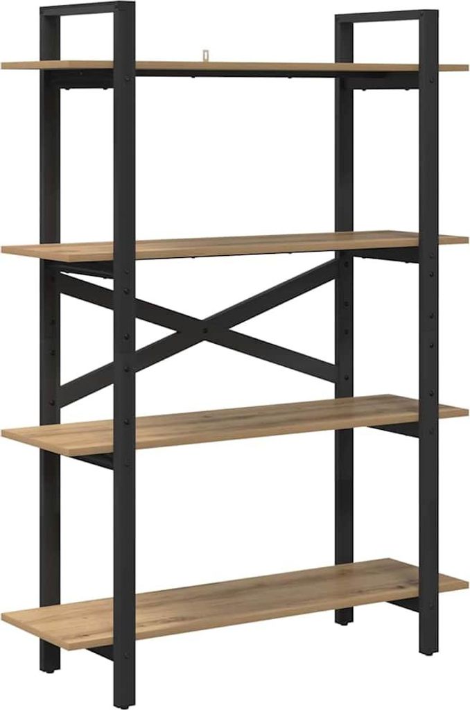 Bücherregal Artisan-Eiche 100 x 33,5 x 140 cm Holzwerkstoff