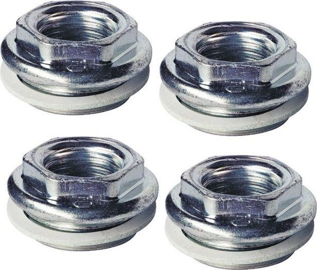 SOMATHERM FOR YOU – Set mit 2 geraden und 2 gebogenen Reduzierstücken M1" (26/34) – F1/2 (15x21) aus vernickeltem Messing