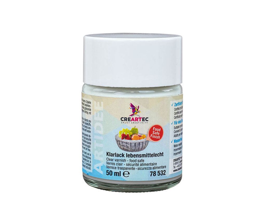 Klarlack lebensmittelecht 50ml Produktbild 