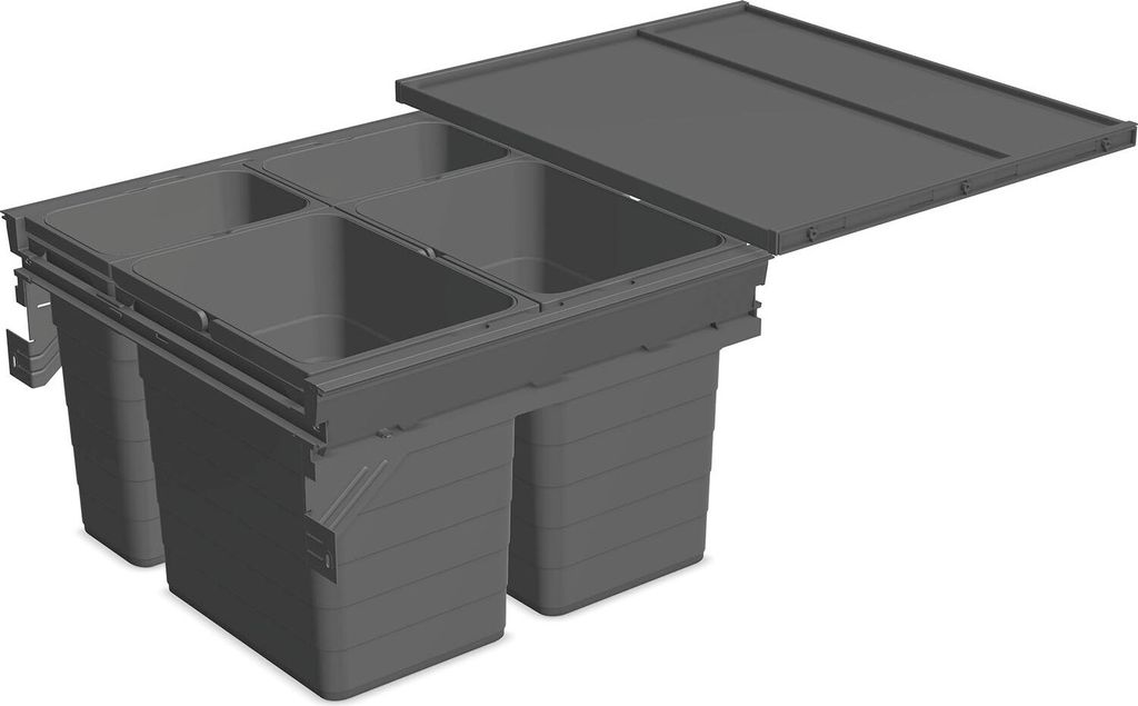 Ninka Mülltrennsystem Set eins2fünf - Einbaumülleimer 4 Produktbild 