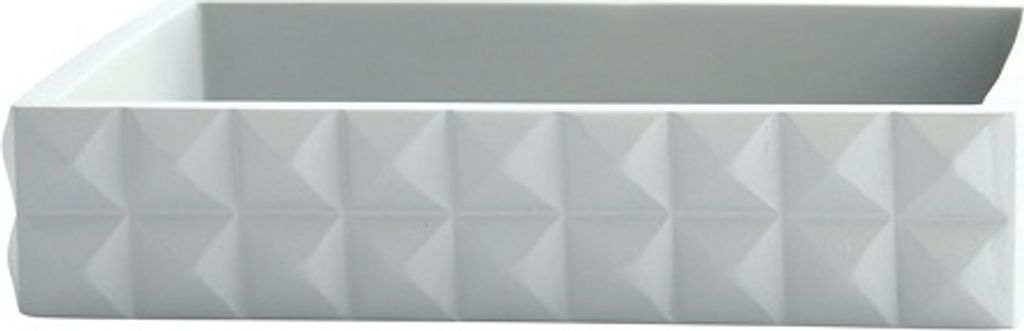 Seifenschale Kubik Grau