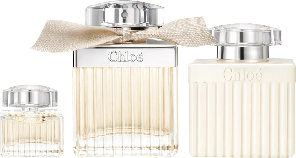 Chloé Set Chloe Edp 75ml Corpo 100ml Mini 5ml@