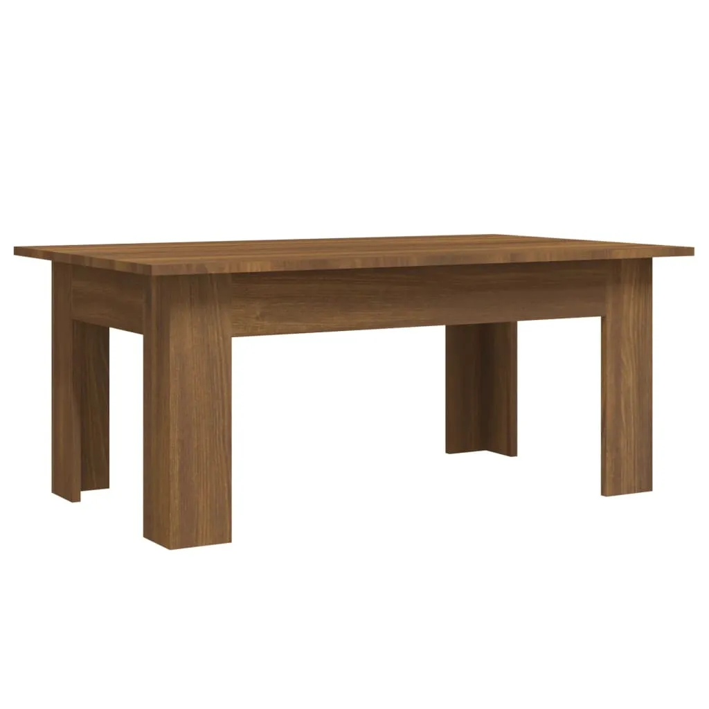 Recensione Tavolino SYFAX 100x60x42 cm Rovere Marrone | Offerta