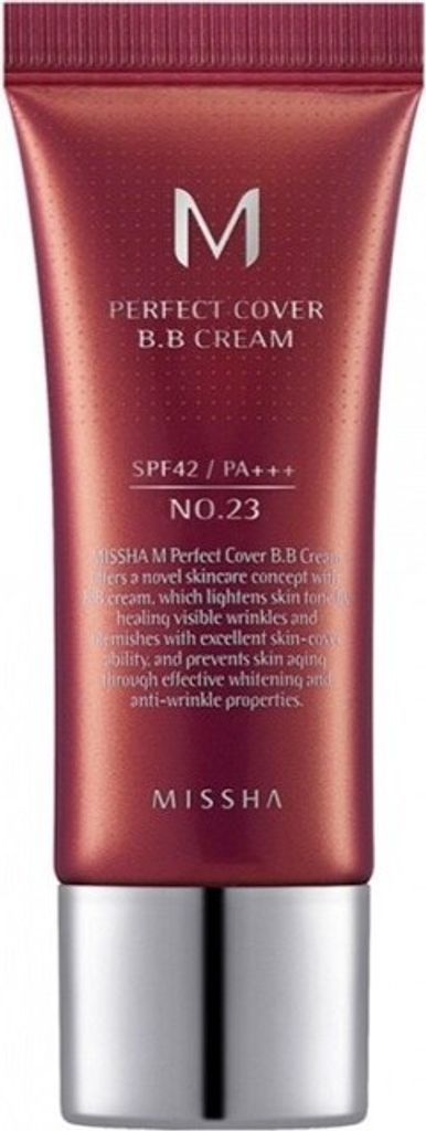 MISSHA M Perfect Cover BB Cream SPF42/PA+++ Multifunktions-BB-Creme Nr.23 20ml