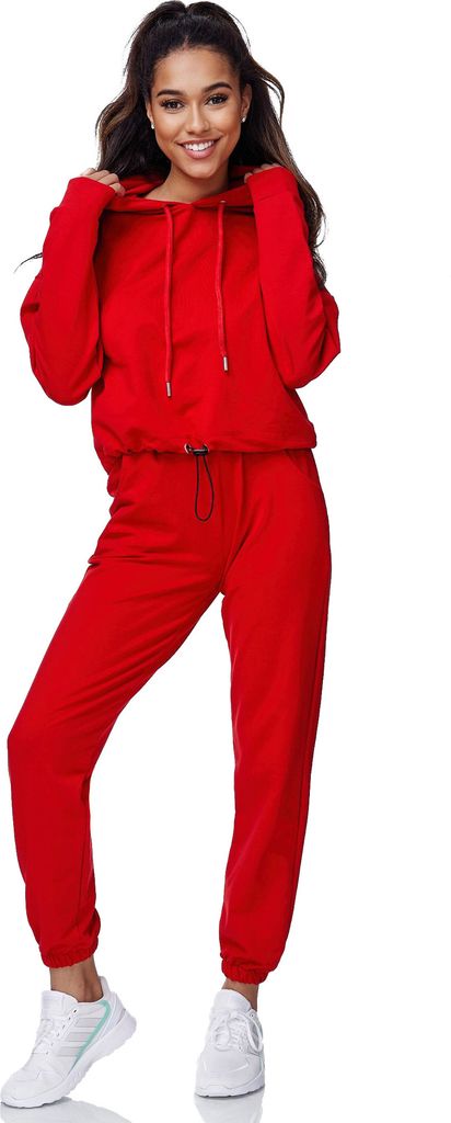 Tazzio Damen Jogginganzug F200 Rot S
