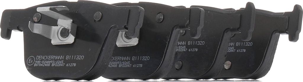 DENCKERMANN Bremsbeläge Satz Hinten Bremsklötze für BMW 3 Touring (F31) B111320