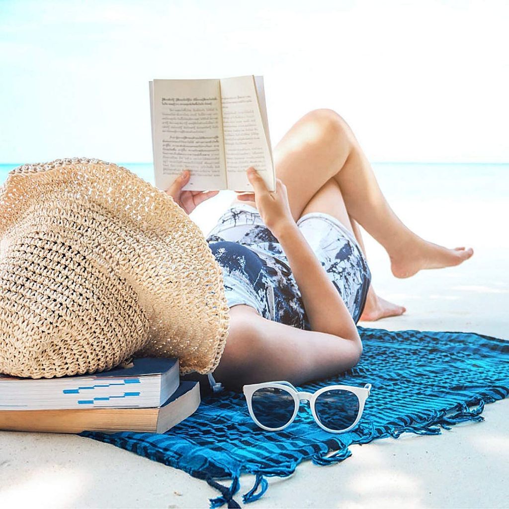 Stroh Sommerhut für Damen mit Groß Sonnen Shade schlaffer Produktbild 5