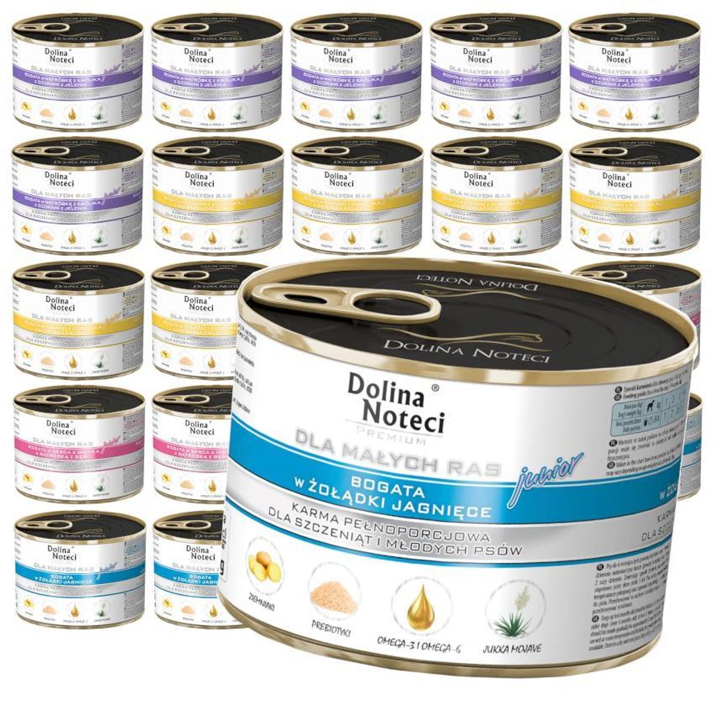 Dolina Noteci Premium 24x185g Nassfutter für Welpen kleiner Produktbild 