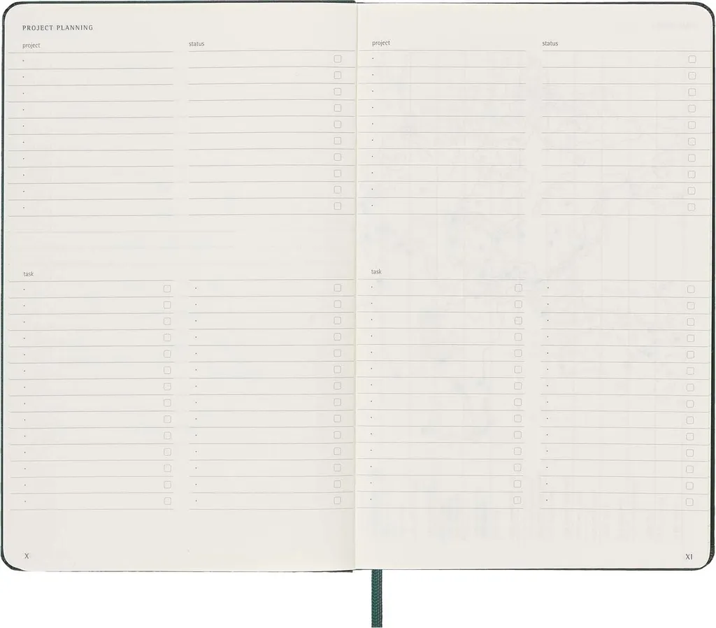 Moleskine Carnet de Notes A5 pour Réunions et Planification de Projets - 9