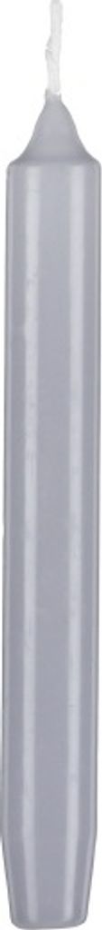 Leuchterkerzen, Tafelkerzen, Haushaltskerzen Silbergrau, 190 x Ø 21 mm, 48 Stück