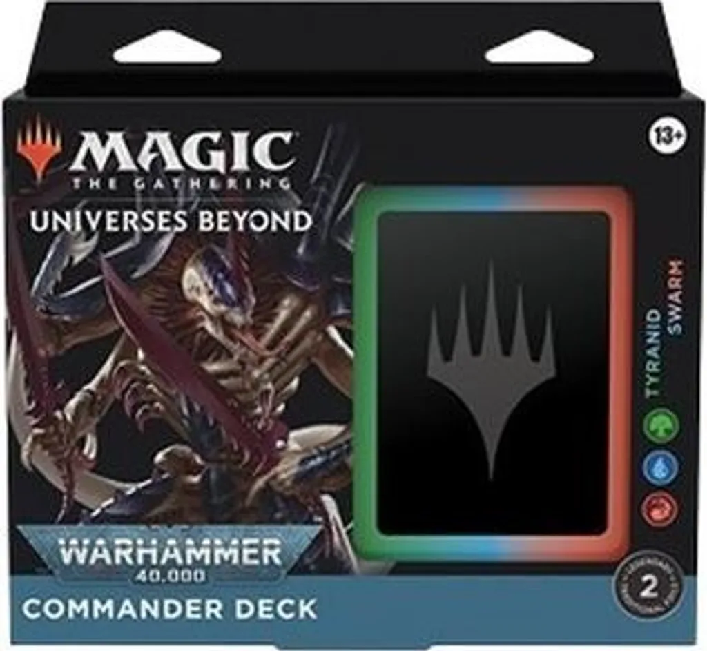 Deck Commander MTG Warhammer Tyranid Swarm pour tournoi et collection