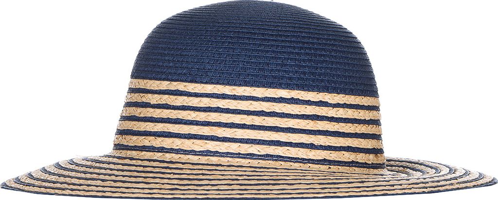 Großer Sommerhut geringelt in 4 Farben