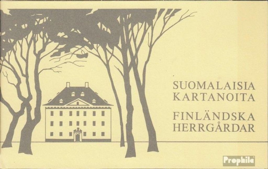Briefmarken Finnland 1982 Mi MH13 (kompl.Ausg.) postfrisch Architektur