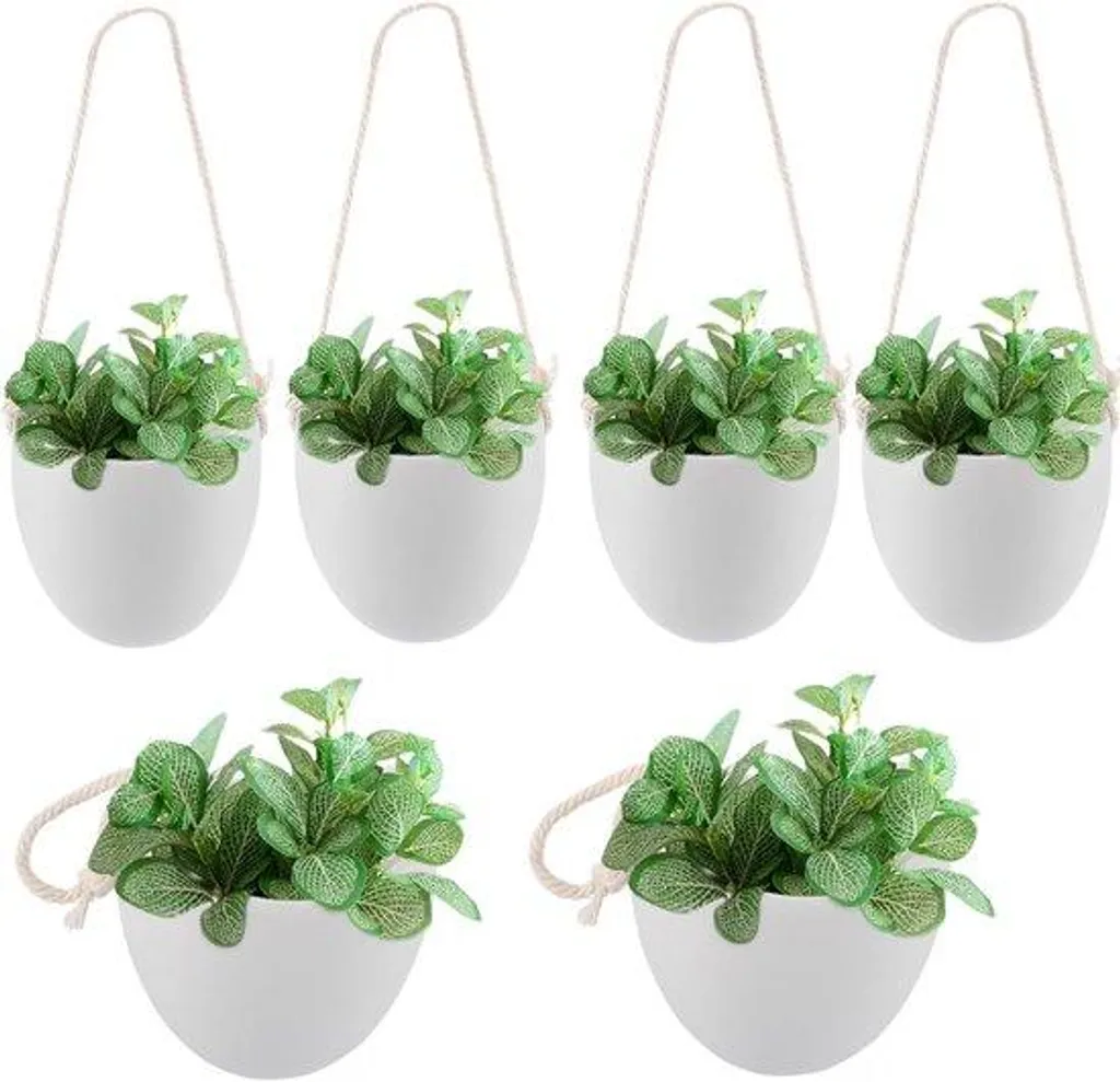 Suspension Plante Macramé : Libérez de l'Espace avec ce Lot de 6 Pots