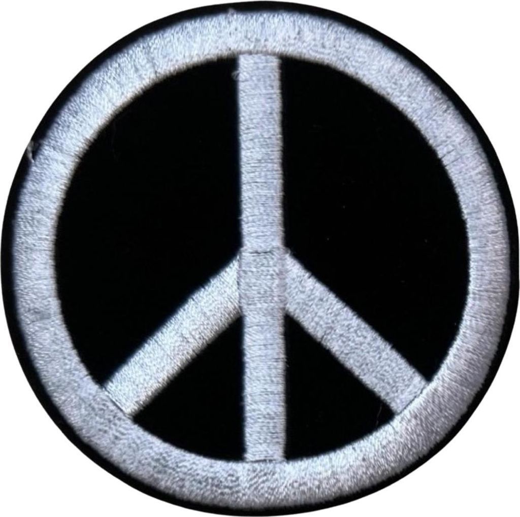 Friedens-Freiheitszeichen-Emblem-Aufnäher zum Aufbügeln Produktbild 