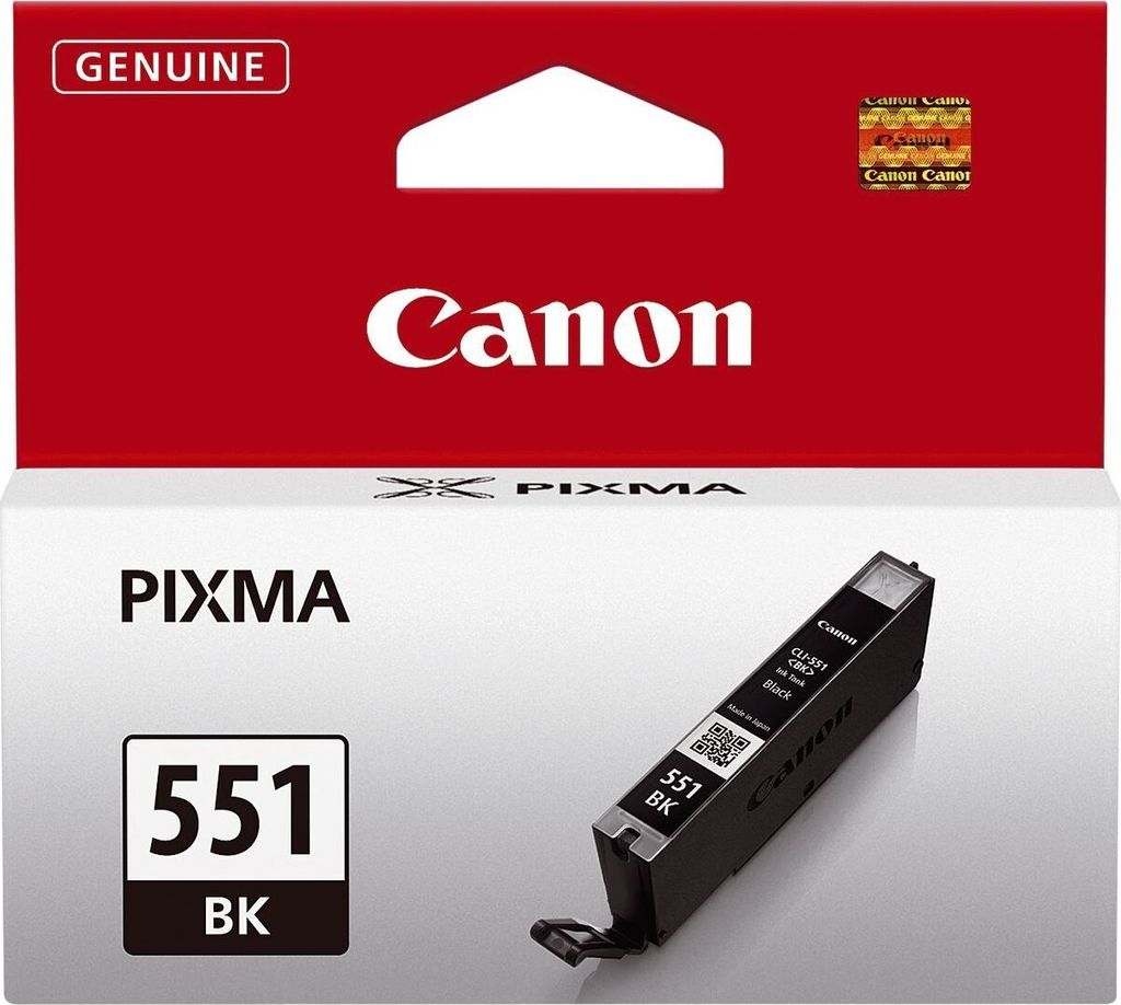 Canon CLI-551BK XL Tlačová kazeta čierna Obrázok produktu 