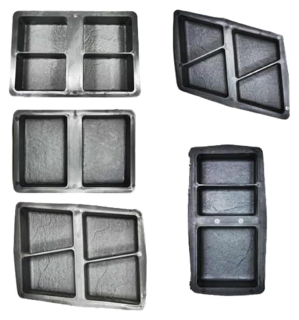 5 Schalungsformen Betonformen für 17 Klosterpflaster Produktbild 