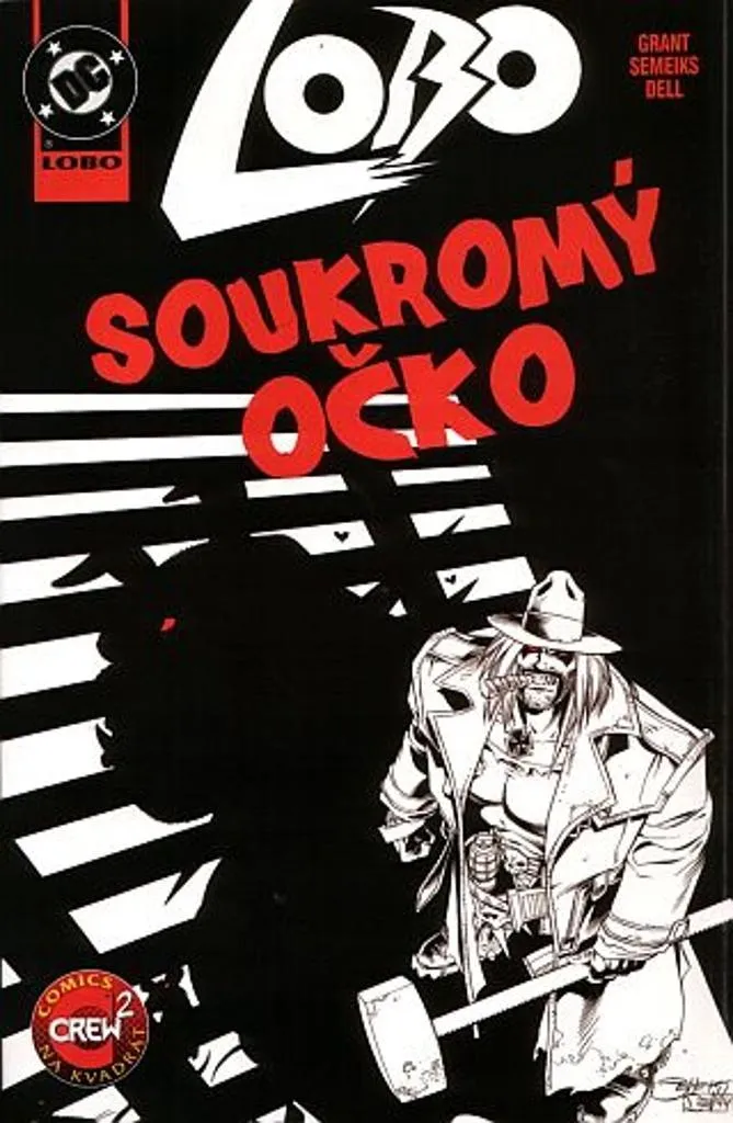 BD Lobo Soukromé Očko par CREW : comics culte pour fans de l'anti-héros
