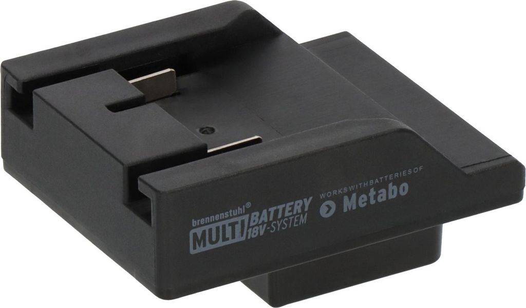 Brennenstuhl Adapter Metabo für Multi Battery LED Baustrahl.