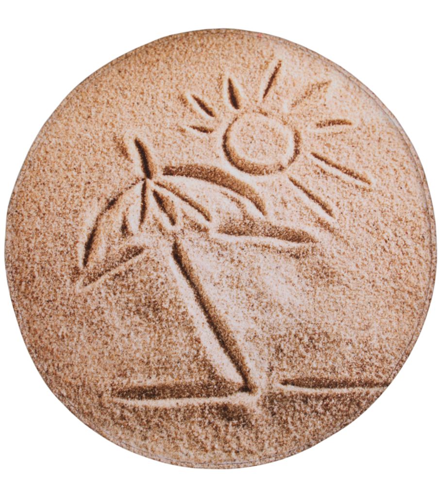 SANILO® Badteppich rund Sunshine Ø 80 cm Produktbild 2