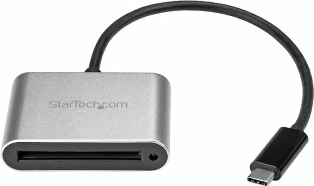 StarTech.com CFASTRWU3C lettore di schede USB 3.2 Gen 1 (3.1 Gen 1) Type-C Nero, Argento