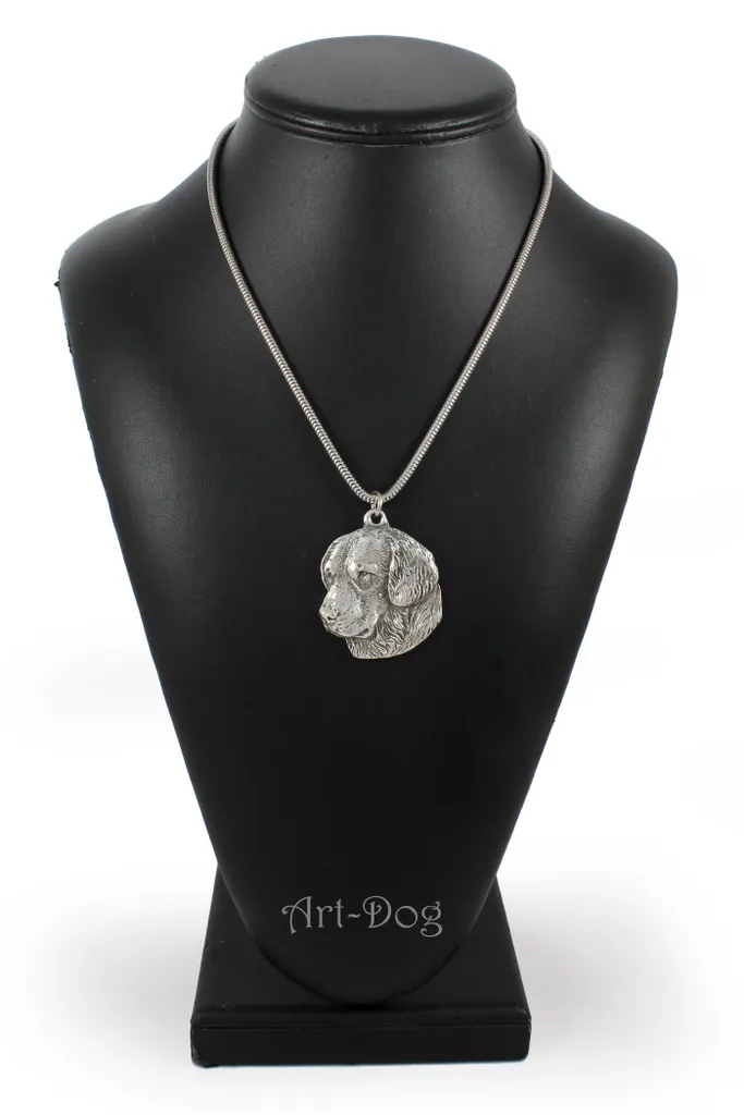Cadeau Idéal Passionnés de Chiens : Collier Golden Retriever Art-Dog
