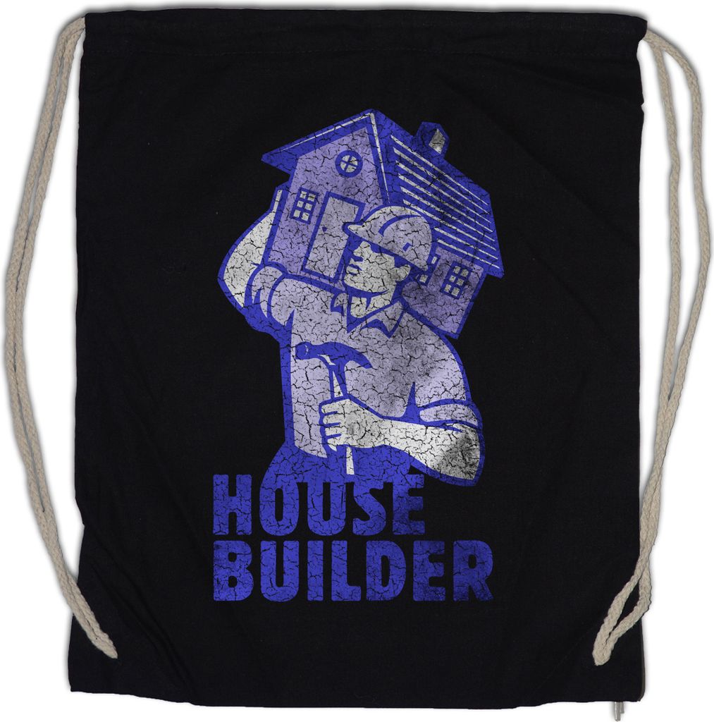 Urban Backwoods House Builder II, Turnbeutel, Farbe: Schwarz