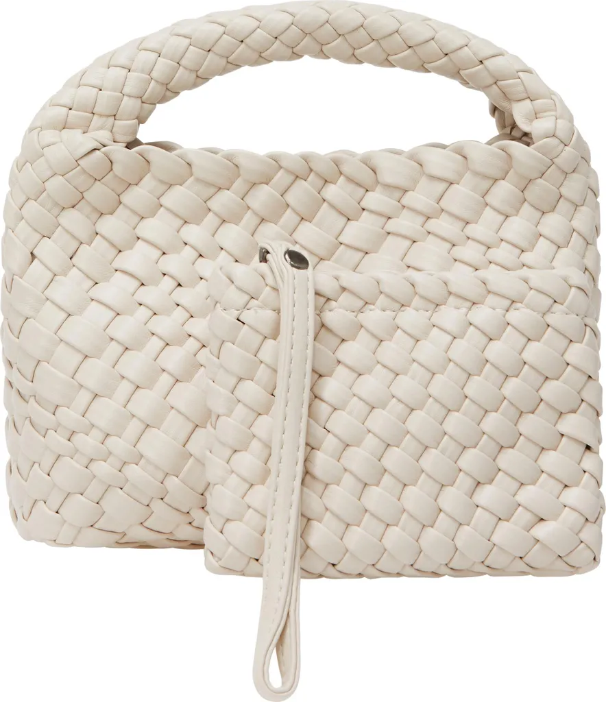 Joella Handbag White | Borsa Donna Design Minimal Taglia Unica