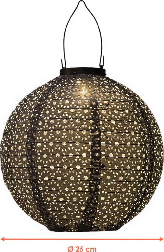 1.03 Lampion solaire en papier de haute qualité - Ø 25 cm Image du produit 