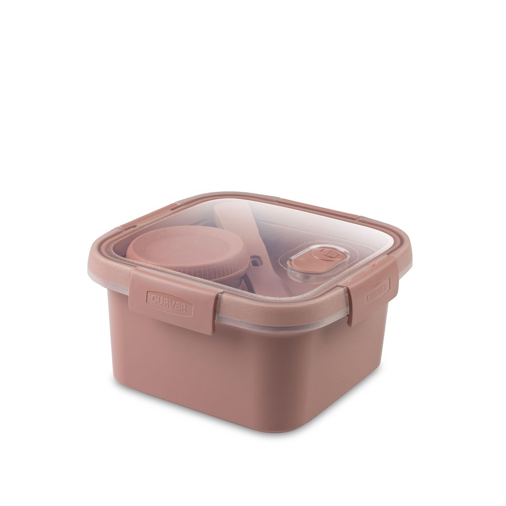 SMART TO GO ECO LINE Lebensmittelbehälter quadratisch 1,1 l Produktbild 