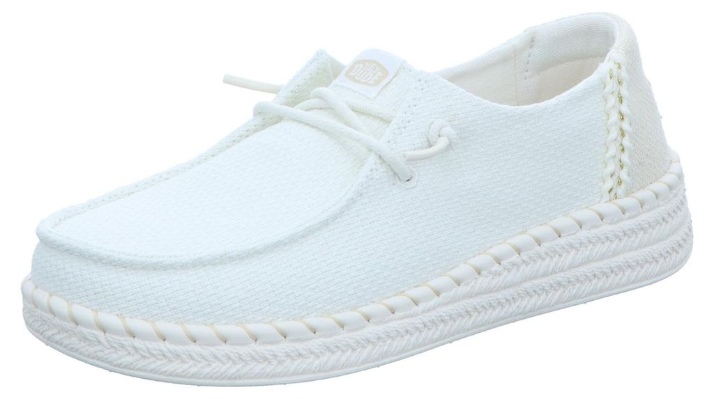 Hey Dude scarpe da donna Wendy Espadrille Woven White, Immagine del prodotto 