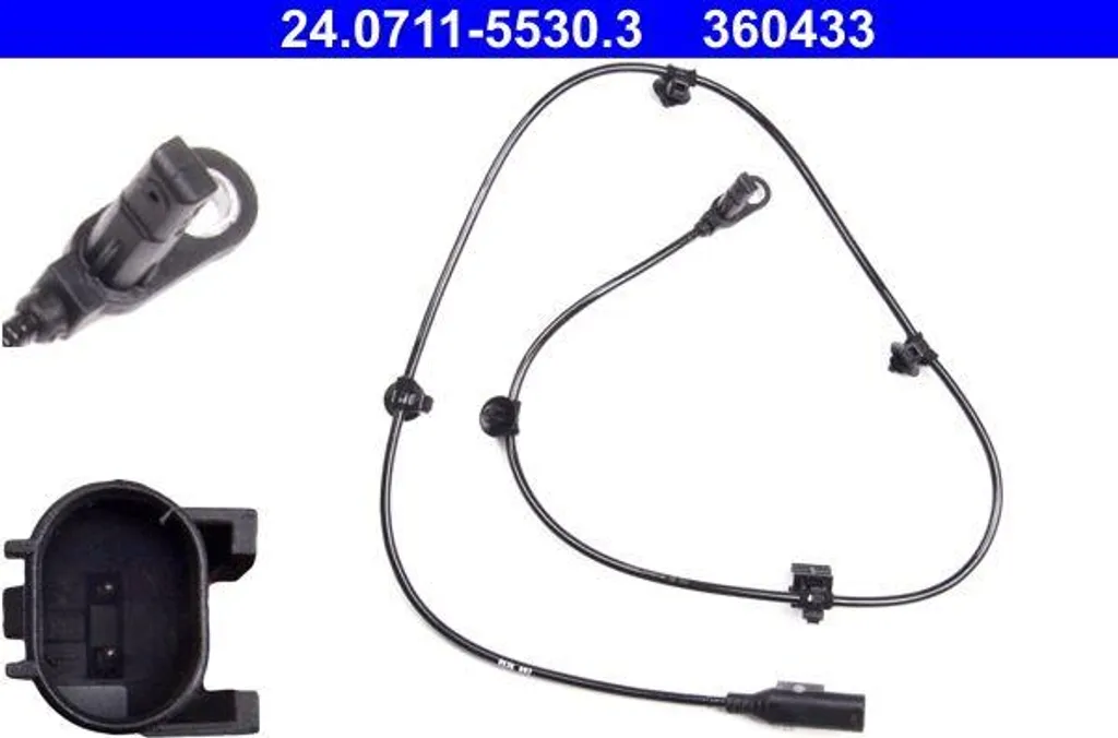 ATE 24.0711-5530.3 Sensore velocità ruota OE A4479059501 compatibile con Classe V, Vito