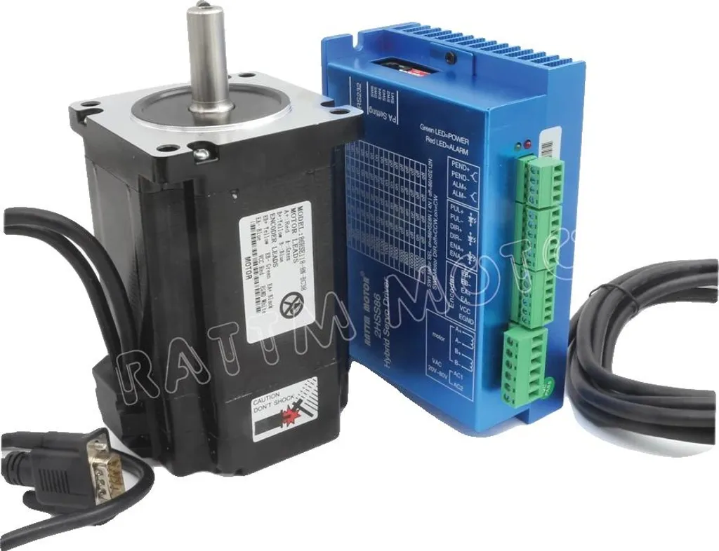 Moteur pas à pas asservi Nema 34 8Nm 116mm pour machines CNC