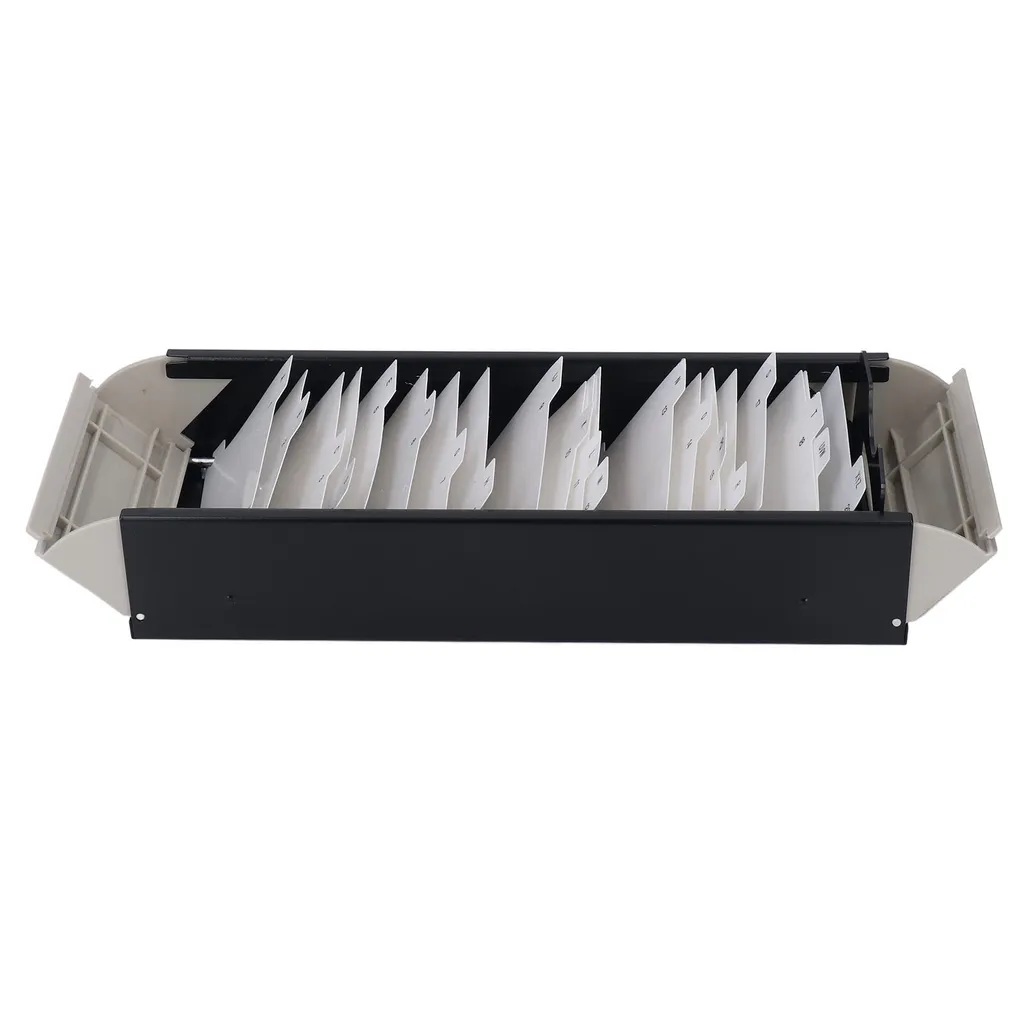 Titolare della carta indice, organizzatore del supporto del file della carta, organizzatore della carta indice, scatola del file della carta, organizzatore della carta di credito, scatola della carta indice - 7