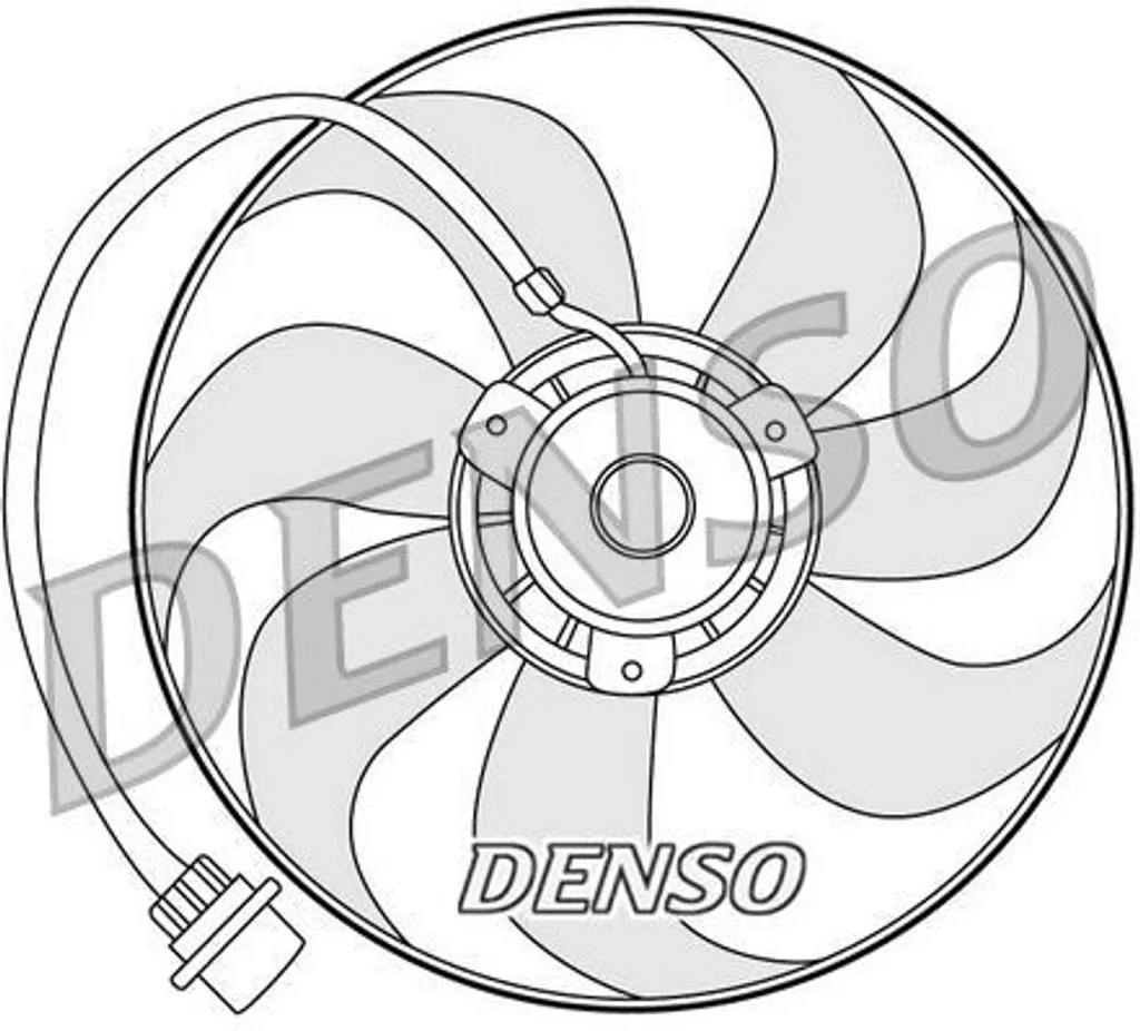Stop Surchauffe Moteur : Ventilateur de Radiateur 6N0959455G pour Polo 9N
