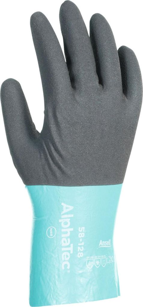 Ansell Chemikalienschutz-Handschuh-Paar AlphaTec 58-128, Handschuhgröße: 11
