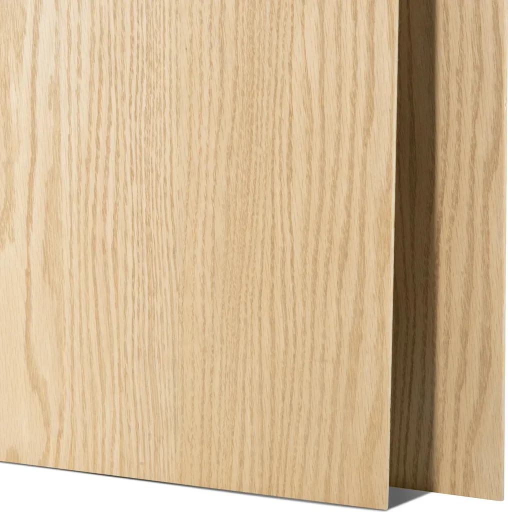 Panneau de Bois Bubinga et Chêne Rouge 3mm pour Loisirs Créatifs - 6 Unités