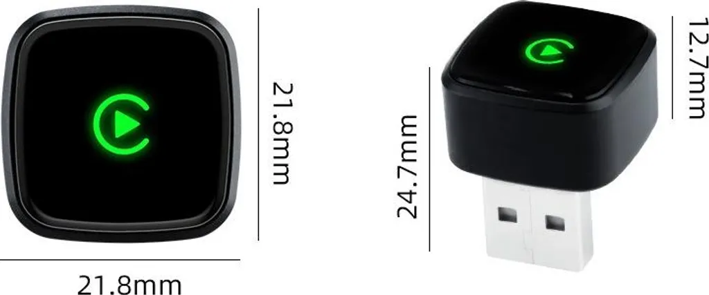 Adaptateur CarPlay sans fil INF D07 boîtier pour navigation GPS
