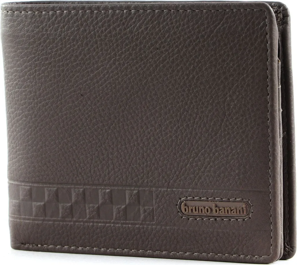 Porte-monnaie bruno banani Design Compact Taupe - Finition Haut de Gamme