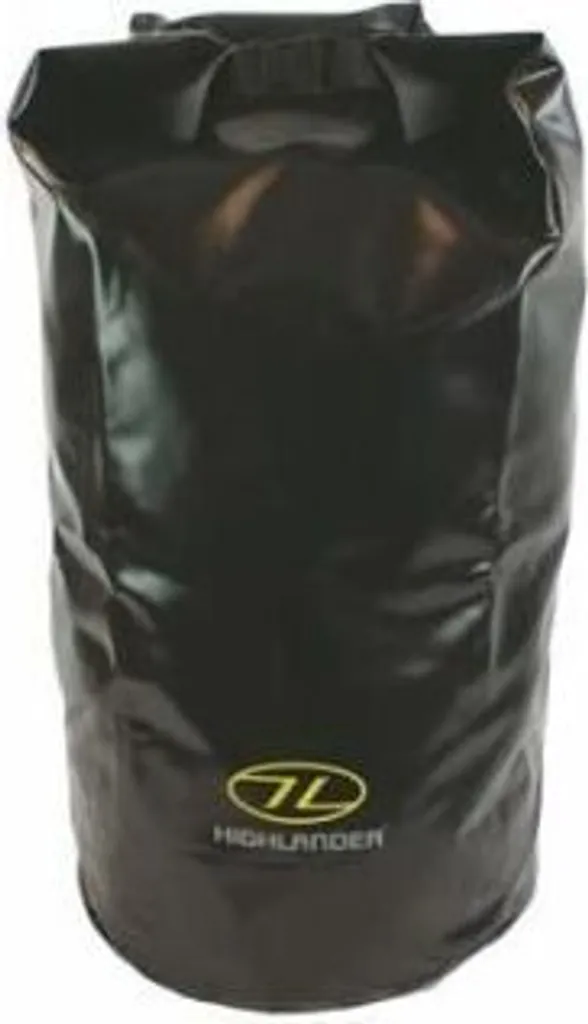 Sac étanche Highlander Tri-Laminat PVC 29L Noir pour sports nautiques