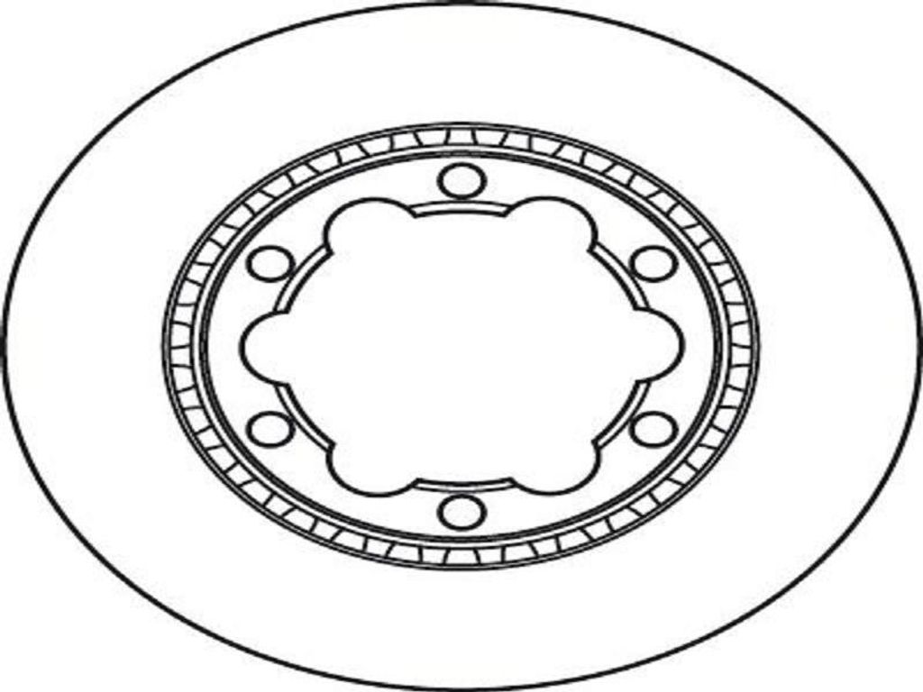 TRW Bremsscheiben (2 Stück) Hinterachse DF4919S