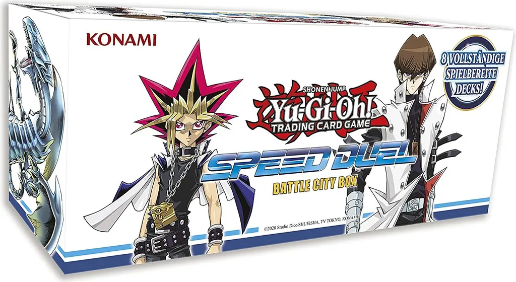 Coffret de Cartes Yu-Gi-Oh ! Speed Duel Battle City pour 8 Joueurs Pro