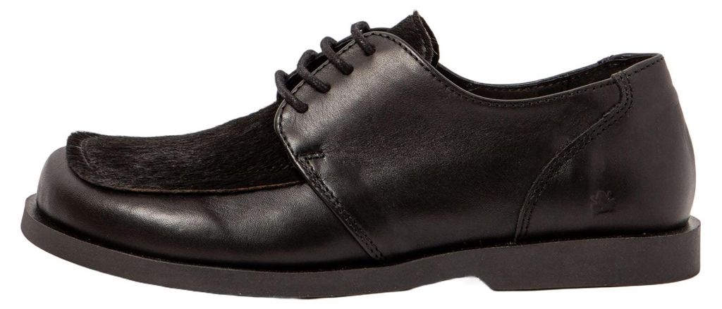 El Naturalista Schuhe Damen N5876P SOFT NAPPA-POTRO BLACK / ARENISCA Farbe Schwarz
