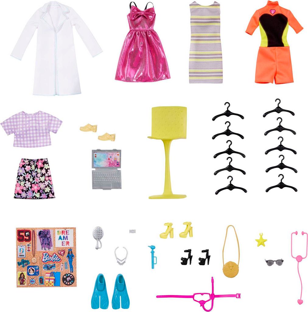Mattel GBK10 Barbie Traum Kleiderschrank Produktbild 4
