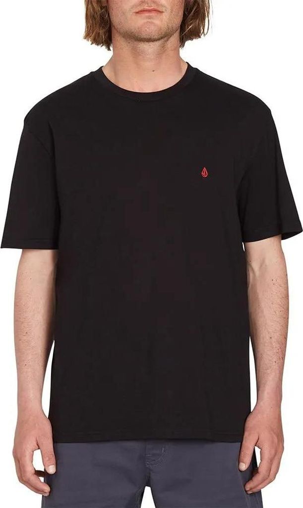 Volcom Stone Blanks Basic Kurzarm-t-shirt Schwarz XS Herren Schwarz XS