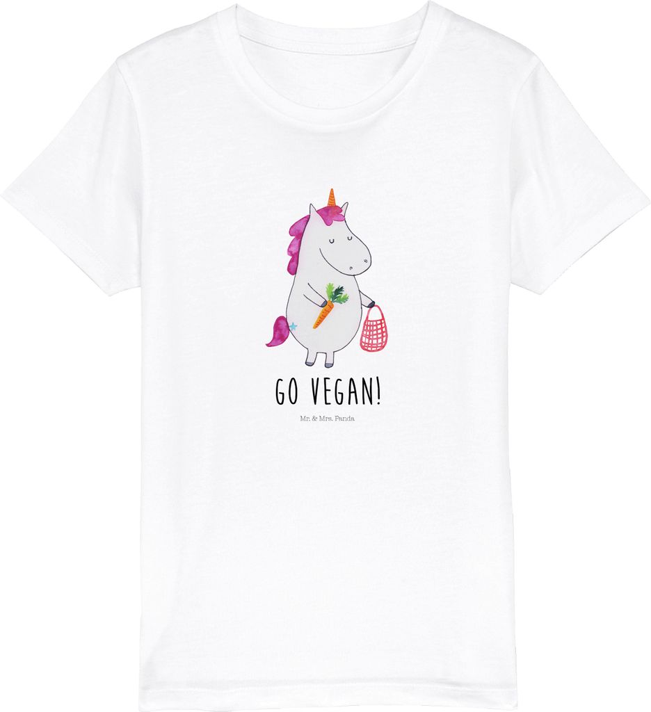 Mr. & Mrs. Panda Kleinkinder T-Shirt Einhorn Vegan 12-14 Produktbild 