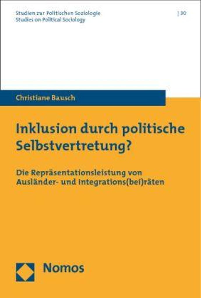 Inklusion durch politische Selbstvertretung?