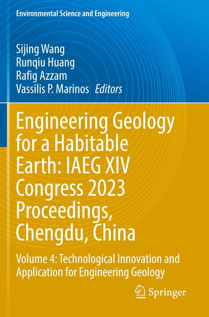 Engineering Geology for a Habitable Earth: IAEG XIV Congress 2023 Proceedings, Chengdu, China