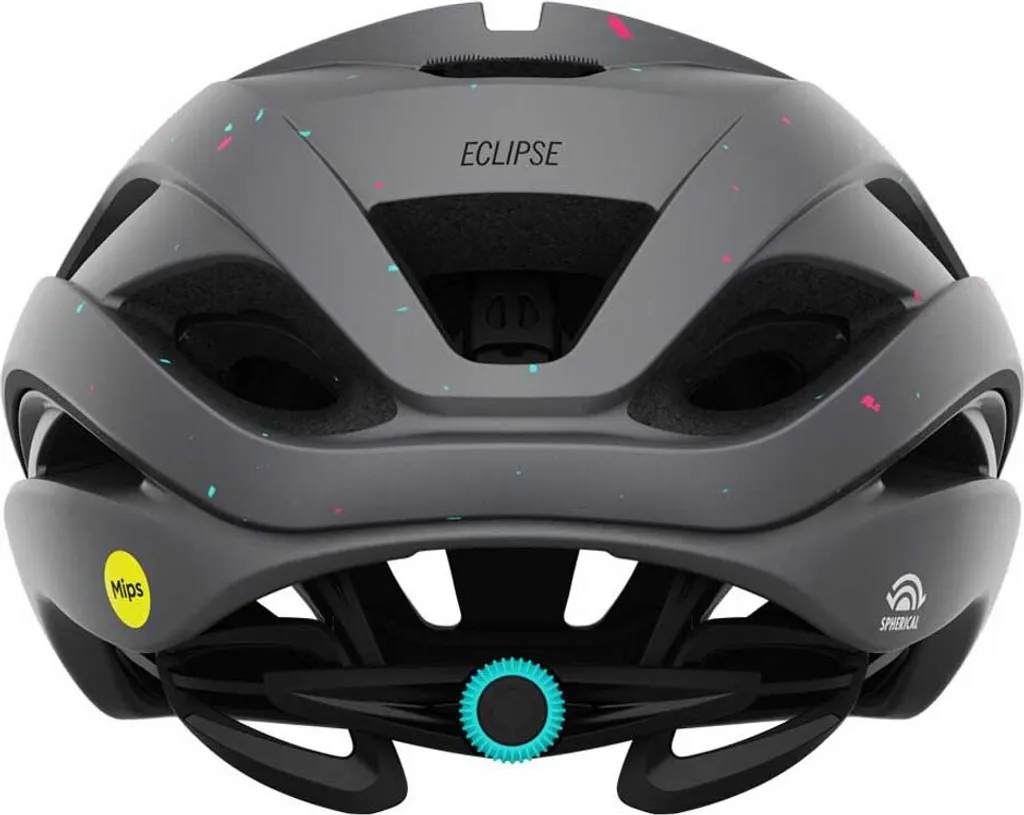 Casque de Vélo Route Aérodynamique Giro Eclipse Spherical Gris Mat Grosse Taille